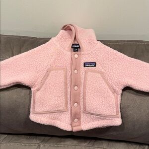 Patagonia Light Pink Sherpa Jacket